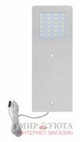 POLAR Светодиодный светильник накладной, серебро, 24V, 190мм, нейтральный белый 4000К, 5W: PO24-190NO-NW5