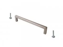 Ручка-скоба 128мм, шлифованный никель