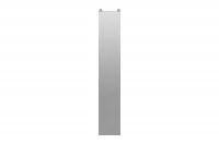 0400 Торцевая заглушка для цоколя ПВХ, L=4000, под гладкий алюминий