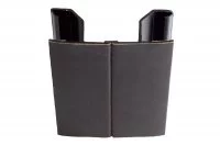 72 Угол универсальный для цоколя ПВХ, L=660, венге Эльба