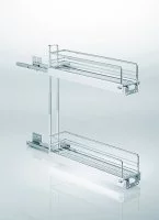 Kessebohmer: Бутылочница для фасадов шириной 150 мм.