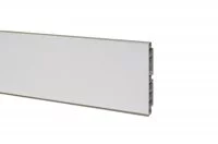 180/805 Цоколь ПВХ Н.100, L=4000, под шлифованный алюминий