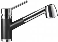 Schock: 710149 Смеситель Pila-D, Cristadur, выдвижной излив, хром/магма Schock: 710149 Смеситель Pila-D, Cristadur, выдвижной излив, хром/магма