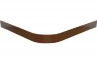 1565 Закругление для цоколя ПВХ Н.100, орех античный NEW
