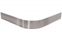 183/813 Закругление для цоколя ПВХ Н.150, под шлифованную нержавеющую сталь