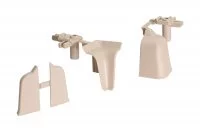 Комплект угловых элементов для овального бортика M3000/M3010, цвет 11 бежевый