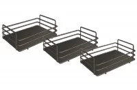 Ellite Комплект из 3-х сеток для колонны в базу 300, отделка титаниум