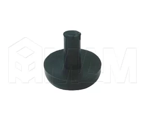 Подпятник черный круглый: КРУГЛЫЙ-1 ШТ