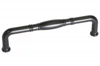 Ручка-скоба 128мм, отделка черный матовый