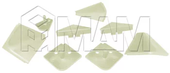 Аксессуары для треугольного плинтуса, бежевый: 09.565.AV