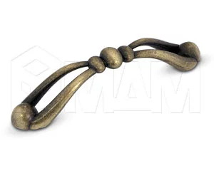 GIULIA Ручка-скоба 128мм бронза Сфумато: GIU.128.OI