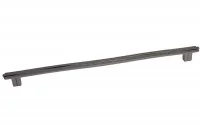 Ручка-скоба 320мм, отделка никель вороненый глянец