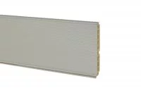 0100 Цоколь ПВХ H.120, L=4000, под рифлёный алюминий NEW