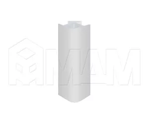 Уголок 90 градусов универсальный (высота 150), алюминий матовый: 19.0201R.15