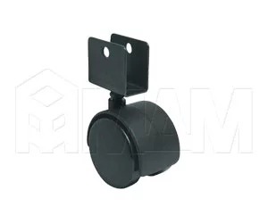 Опора колесная с U-обр. креплением для плиты 16 мм, D40 мм: CS-40U