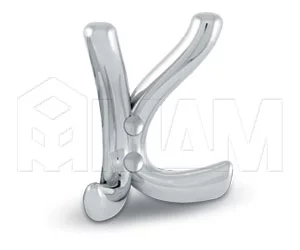 MODERN Крючок многорожковый хром: MDR.APP.CL