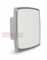 SALIX Ручка-кнопка хром/белый: A-1465.P1-G2