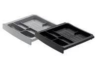 Hettich: 9134232: Лоток для канцелярских товаров SmarTray, H40, пластик, черный