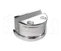 Компл. петель для стекл. двери, хром: 3005 CR