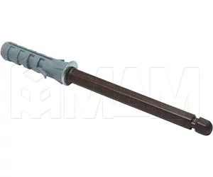 Скрытый менсолодержатель для деревянных полок толщиной от 16 мм: 1 62050 10 00