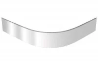 A15 Закругление для цоколя ПВХ Н.120, зеркальный