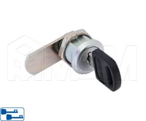 Замок для 1-ой двери, поворотный, хром: KA 505-16 CR