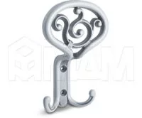 ROME Крючок трехрожковый белый/серебро винтаж: WAP.801.000.00V4