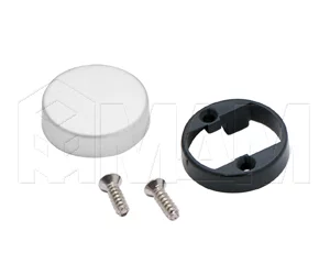 Заглушка декоративная Mini QS круглая, хром матовый: 510150 GR