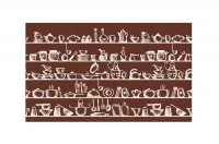 Стеновая панель Мокко, 900х540х6мм, стекло