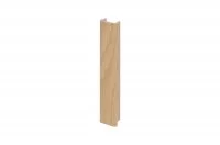 01 Торцевая заглушка, Н-100, дуб горный