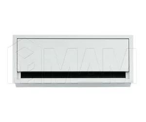 Заглушка кабель-канала, алюминиевая, 240х120 мм: 2341.624.S