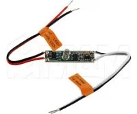 Диммируемый выключатель для установки в профиль, 3A, 12/24V, 36/72W: LSA-DIM-LSP-3A