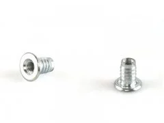 Муфта для опоры, М8, L=16мм, сталь, цинк.