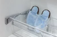 Комплект из 4 лотков для обуви, отделка транспарент