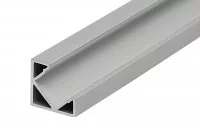 Профиль 1919F для LED подсветки накладной, L=2000 мм, отделка алюминий