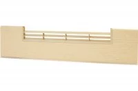 0114 Решётка вентиляционная для цоколя ПВХ H.150, L=600, Позитано NEW