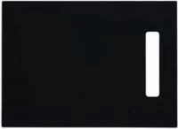 Schock: 629078 Разделочная доска для подстольных Soho, Quadro 519x399x20 черное стекло