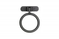 Ручка-серьга 32мм, отделка железо античное