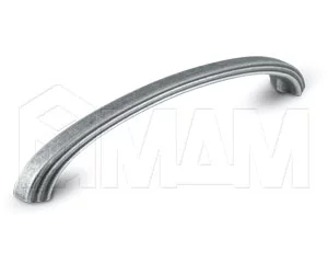 ZAMPA Ручка-скоба 128мм серебро состаренное: UR4531/128