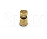 Ручка-кнопка D15мм бронза состаренная: WPO.785.000.00D1