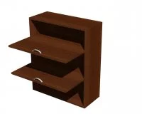 Корпус навесной, горизонтальный, с верхней нишей 1000*305*920