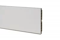 180/805 Цоколь ПВХ Н.120, L=4000, под шлифованный алюминий