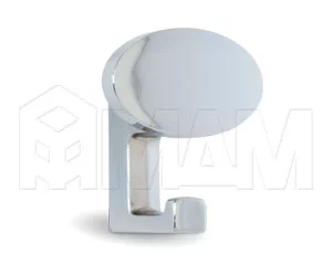 Крючок двухрожковый хром: PA.0272.CL