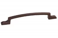Ручка-скоба 128мм, отделка мокко темный