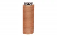 2900 Угол 135&quot; для цоколя ПВХ, L=4000, вишня красная