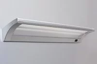Светильник люминесцентный 13W/220-240V, 2700K, отделка под алюминий