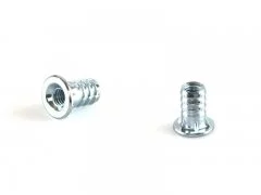 Муфта для опоры, М6, L=14мм, сталь, цинк.