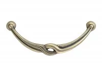 Ручка-скоба 96мм, отделка бронза матовая