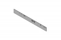Расширитель правый, толщина 2мм, для направляющих Hettich