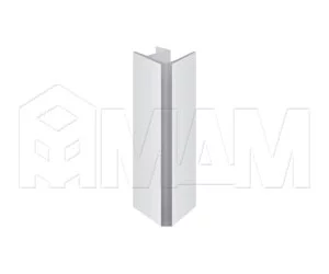 Уголок 90 градусов внутренний (длина 4000 мм), зеркальный: 80.044 4M